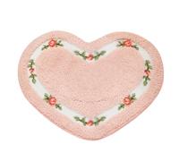 Flower Rug - Absorbent Floor Mat, Heart Floor Mat, Absorbent Floorr Mats, Absorbents Love Plush Mats, Love Shape Matt | Matt For Bathroom, Dormitory, Porch, Apartment, Bedroom, Entryway, Daily Use