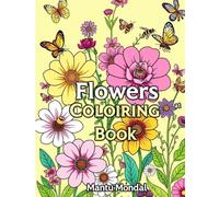 Flower',s Coloring Book: Blossom & Color: A Fun Flower Coloring Book for Kids