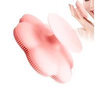 Flower-Shaped Silicone Face Wash Brush Waterproof Cleansing Tool | Manual exfoliatingg Scrubber with Suction Cup for Home, Dorm, Salon, Back, Elbow, Knee & Skin Care
