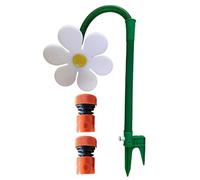 Flower Sprinkler, 360° Rotating Water Spray, 29.92 Inches Abs Play Tool, Kids Garden Sprinkler for Farm, Backyard Lawn Park Playground Vegetable Use, Outdoor, Yellow, White, Red
