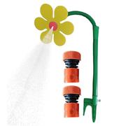 Flower Sprinkler, Yard Sprayer, 29.92 Inches 360 Rotatable Fun Garden, Water Sprinkler for Toddler, Pet, Cooling, Farm, Backyard, Lawn, Playground and Vegetable Park Use