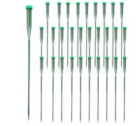 Flower Stem Water, Stem Hydration Tube, Silicone Cap PP Material Leak Prevention Lightweight Portable Compact Easy Handling, Florist Water Vials for Women Home Garden, 6Inches, 12Inches, Silver