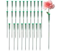 Flower Stem Water Tubes | Green 30 Pieces Florist Tubes | Plant Care Supplies For Bud Stamens Storage & Transport Holder Sleeves Crafts School Roots Tips Lily Rack Bedroom Living Milkweed Test