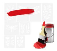 Flower Stencils - DIY Garden Wall Painting Templates For Artists
