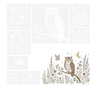 Flower Stencils - DIY Garden Wall Painting Templates For Artists