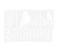 Flower Stencils - DIY Garden Wall Painting Templates For Artists