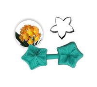 Flower Sugar Art Mold, Silicone Blossom Mould And Cutter, Silicone Molds Cake Handmade Baking Tools Diy Tool for Decorating Cakes, Chocolate, Candy G