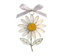 Flower Suncatcher - Hanging Decor Acrylic Metal Stained | Pendant Ornament Light Catching Window Wall Decoration for Balcony, Garden, Porch, Living Room, Sunlit Display Accent