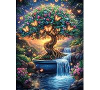 Flower Tree of Life Puzzle 300 Pezzi Rompicapo Per Ragazzi Wild Animals Fantasy Animal Gioco Educativo Sfida Intelligenza Creativa Idea Regalo Per Figlio A Natale 300 PCS