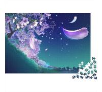 Flower Tree Puzzle Giochi 1000 Pezzi Festa Aziendale Arte Art Puzzle Adulti Foto 1000pcs (75x50cm)