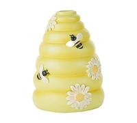 Flower Vase, Modern Small Vase Dining Table Decor, Resin Bee Daisy Table Centerpieces For Floral Arrangements Bouquet Bedroom Living Room Kitchen Office Wedding Party
