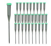 Flower Water Tubes - 30 Piece Value Set | Green & Durable Floral Vials, Leakproof Stem Water Picks for Home School Crafts Living Room Lily Bud Milkweed and Freshness Preservation