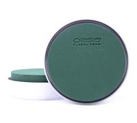 FLOWERBOX Oasis Venezia - Set di 2 spugne in schiuma, diametro 20 cm, colore: Bianco