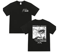 flowereyes Anime JoJo's Bizarre Adventure T-Shirt Anime Jolyne Cujoh Cosplay Joseph Joestar Manica Corta Kujo Jotaro Estate Casual Top
