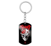 flowereyes Berserk portachiavi Anime personaggio Guts Ciondolo Guts Skull Knight Portachiavi Cavaliere Guts Portachiavi Black Swordsman Ciondolo Guts