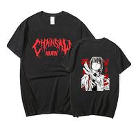 flowereyes Chainsaw Man T-Shirt Devil Hunter Makima Pullover Estate Nuove T-Shirt Harajuku Casual T-Shirt Chainsaw Man Makima T-Shirt