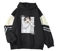 flowereyes Felpa con Cappuccio Horimiya Felpa con Cappuccio Izumi Miyamura Unisex Hori San to Miyamura Kun Felpa con Cappuccio Color Contrasto Harajuku Casual Miyamura Top Allentato Color Caramella