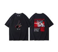 flowereyes T-Shirt Chainsaw Man T-Shirt AKI Hayakawa T-Shirt Unisex Anime Print Casual T-Shirt Oversize Top Cute Pochita T-Shirt