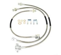 Floweringbeter 2PCS 24 "Anteriore Esteso In Acciaio Inox Linee Freno 89340S Per Chevy Per GMC