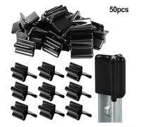 Floweringbeter 50 coperture per pali a T in PVC per migliorare la sicurezza e la protezione della posta, design resistente alle intemperie per coprire le estremità ed estendere la vita post all'aperto