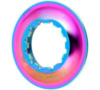 Floweringbeter Adattatore per freno a disco per mountain bike, conversione da blocco centrale a 6 bulloni, costruzione leggera in lega di alluminio, lavorazione CNC di precisione per assi da 9/12/15