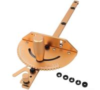 Floweringbeter Calibro ad azione fluida per sega da banco con giunti rinforzati e supporto per lavori di taglio accurati (oro)