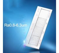 Floweringbeter Campione di confronto della rugosità di lavorazione del tornio con materiale antiruggine in lega di nichel per una rapida rilevazione e valutazione del processo di pretrattamento (foro