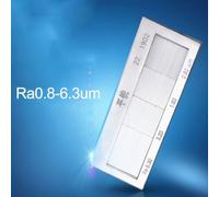 Floweringbeter Campione di confronto della rugosità di lavorazione del tornio con materiale inossidabile in lega di nichel per la rilevazione rapida e la valutazione del processo di pretrattamento