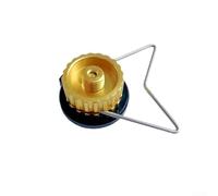 Floweringbeter Convertitore di alluminio dell'adattatore del gas del rame per le stufe di campeggio compatibile con i sistemi della valvola del cilindro del butano e del propano