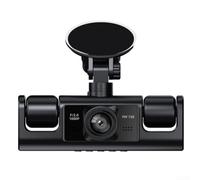 Floweringbeter Dashcam a 360 gradi a 4 canali costruita per auto e SUV che fornisce una risoluzione 1080p e una registrazione coerente (quattro obiettivi)