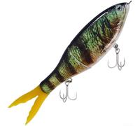 Floweringbeter Esca multi-articolata che affonda senza rotolamento per spigola, trota Snakehead, con maggiore visibilità e innesco di colpo (4# colore)
