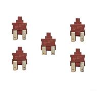 Floweringbeter Interruttori a pulsante CPU-2113 5pcs progettati per il funzionamento dell'aspirapolvere e dello scaldabagno elettrico