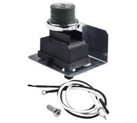 Floweringbeter Kit accensione grill con elettrodo e pulsante compatibile per Weber per 65737 e per serie Deluxe 2013+, uso barbecue all'aperto