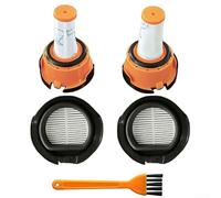 Floweringbeter Kit di filtri per aspirapolvere senza fili X-Pert 5.80 e aspirapolvere 8.80, include 2 set di filtri lavabili e spazzola per la pulizia