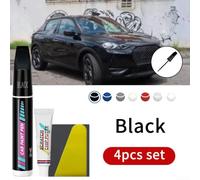 Floweringbeter Kit di riparazione graffi auto 2 in 1 con spazzola e punta | Colore personalizzato abbinato tramite reg, per un mix perfetto per il tuo veicolo, supporta tutte le marche e modelli