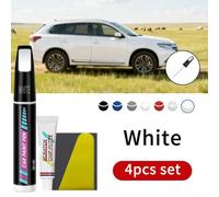 Floweringbeter Kit di riparazione graffi auto 2 in 1 con spazzola e punta | Colore personalizzato abbinato tramite reg, per un mix perfetto per il tuo veicolo, supporta tutte le marche e modelli