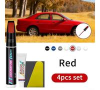 Floweringbeter Kit di riparazione graffi auto 2 in 1 con spazzola e punta | Colore personalizzato abbinato tramite reg, per un mix perfetto per il tuo veicolo, supporta tutte le marche e modelli