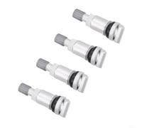 Floweringbeter Kit di riparazione per valvole TPMS con sensore di pressione dei pneumatici, per Jaguar e Land Rover, progettato per posizionamento anteriore, sinistro, posteriore, destro sul veicolo