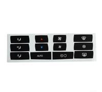 Floweringbeter Kit di sostituzione per pannello di controllo del clima per BMW X3 E83 (2003 - 2010), kit di ricambio in vinile per pannello di controllo interno