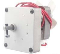 Floweringbeter Motoriduttore per stufe a pellet, sistema di copertura per miscelatore, 120 V 230 V, ingresso CA a bassa coppia di torsione per attività di manipolazione a pellet (120 V 2,0 giri/min)