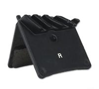 Floweringbeter Pastiglie freno a disco in lega di alluminio e rame composito per For hope M4 E4 2 4 pistoni con alette di raffreddamento integrate per una migliore gestione del calore (1 confezione)