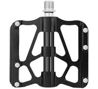 Floweringbeter Pedali per mountain bike da 9/16 pollici, cuscinetti a triplo sigillato, piattaforma larga 92 mm, telaio in lega di alluminio, per tutte le applicazioni su terreno (nero)