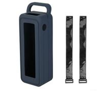 Floweringbeter Per AnkerPrime 27.650mAh Power Bank Custodia protettiva in silicone con cinghie e maniglia copertura portatile per fissaggio sicuro all'aperto (blu)