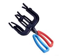 Floweringbeter Pinze da pesca a controllo esteso con ganasce a leva a camma per una manipolazione del pesce a mani libere e uno sganciamento sicuro su riva o barca (3 denti)