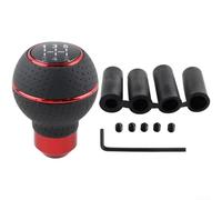 Floweringbeter Pomello del cambio manuale a 6 velocità con struttura in lega che supporta procedure di installazione standard e interfaccia di trasmissione (rosso)