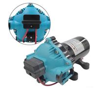 Floweringbeter Pompa di pressione d'acqua dolce autoadescante 12V per camper barche e irrigazione Off Grid Uso con flusso stabile a basso rumore e interruttore di protezione contro il riflusso (NMDP51