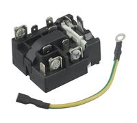 Floweringbeter Relè di protezione da sovraccarico del compressore del frigorifero QP3-15A-G1,Protezione affidabile da sovraccarico,Relè di avviamento,Installazione rapida senza problemi