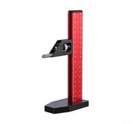 Floweringbeter Righello per la lavorazione del legno con doppia scala metrica e bilancia e messa a punto in ferro zincato per una maggiore precisione (B)