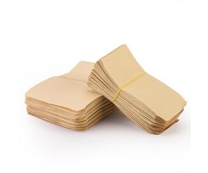 Floweringbeter Sacchetti di carta biodegradabili costruiti da pasta di legno per l'organizzazione di vendita al dettaglio di imballaggi alimentari e requisiti operativi assorbenti (C)