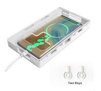 Floweringbeter Scatola di blocco della prigione del telefono cellulare progettata per la riduzione della distrazione con robusta struttura in ABS PC, per uso domestico e scolastico